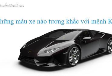 Sinh năm 1963 mua xe màu gì? Chọn màu xe hợp phong thủy cho tuổi Quý Mão