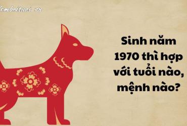 Sinh năm 1970 mệnh gì? Khám phá mệnh Thoa Xuyến Kim và ứng dụng phong thủy