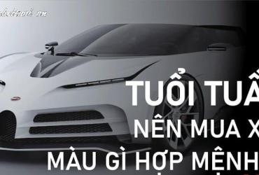 Sinh năm 1970 mua xe màu gì? - Hướng dẫn phong thủy đầy đủ