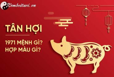 Sinh năm 1971 mệnh gì? Phân tích đầy đủ về người tuổi Tân Hợi