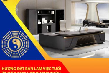 Hướng Bàn Làm Việc Cho Người Sinh Năm 1975 - Bí Quyết Phong Thủy Thúc Đẩy Tài Lộc Và Sự Nghiệp