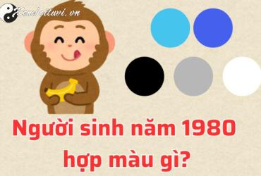 Sinh năm 1980 hợp màu gì? Gợi ý màu sắc phong thủy cho tuổi Canh Thân