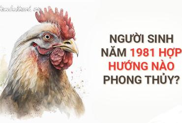 Sinh năm 1981 hợp hướng nào? Hướng dẫn toàn diện