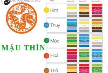 Sinh năm 1988 hợp màu gì? Phong thuỷ màu sắc toàn diện cho tuổi Mậu Thìn