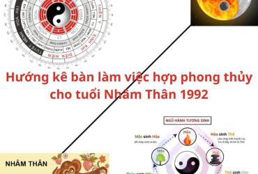 Hướng Bàn Làm Việc Cho Người Sinh Năm 1992: Tối Ưu Phong Thủy Cho Sự Nghiệp