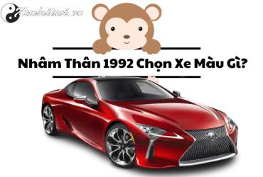 Sinh năm 1992 mua xe màu gì? Lựa chọn màu xe phong thủy cho người tuổi Nhâm Thân