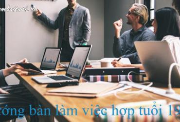 Hướng Bàn Làm Việc Cho Người Sinh Năm 1996: Mở Khóa Thành Công Theo Phong Thủy