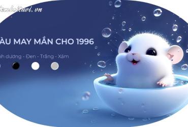 Sinh năm 1996 hợp màu gì? Hướng dẫn toàn diện về màu sắc hợp mệnh