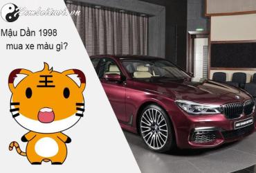 Sinh năm 1998 mua xe màu gì?