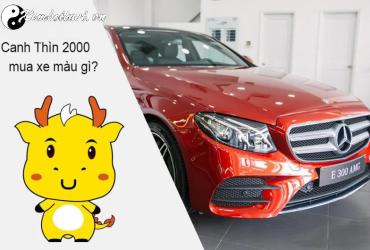 Sinh năm 2000 mua xe màu gì? - Phân tích phong thủy chi tiết
