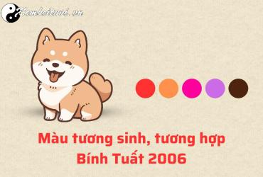Sinh năm 2006 hợp màu gì? - Phân tích chi tiết từ góc độ phong thủy