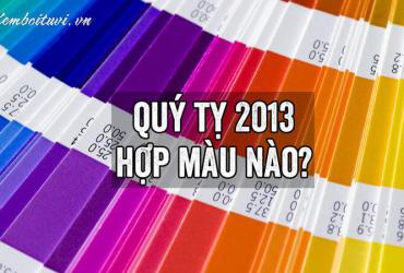 Sinh năm 2013 hợp màu gì? Phong thủy màu sắc cho tuổi Quý Tỵ