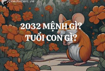 Sinh năm 2032 mệnh gì? Tìm hiểu đầy đủ về người tuổi Nhâm Tý