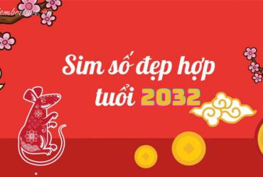 Sinh năm 2032 hợp số mấy? Sim phong thủy cho người sinh năm 2032
