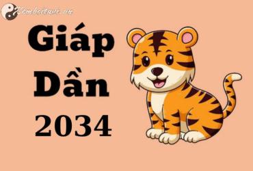 Sinh năm 2034 mệnh gì? - Phong thủy và tử vi toàn diện