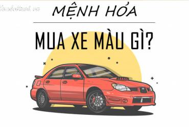 Người Sinh Năm 2038 Mua Xe Màu Gì Hợp Phong Thủy?