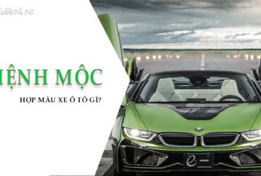 Sinh năm 2040 mua xe màu gì? Hướng dẫn chọn màu xe hợp phong thủy