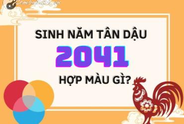 Sinh Năm 2041 Hợp Màu Gì? Màu Sắc Phong Thủy Cho Tuổi Tân Dậu Mệnh Mộc