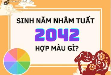 Sinh Năm 2042 Hợp Màu Gì? Màu Sắc Phong Thủy Cho Tuổi Nhâm Tuất Mệnh Thủy