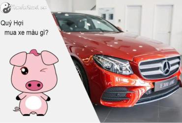 Sinh Năm 2043 Nên Mua Xe Màu Gì Theo Phong Thủy?