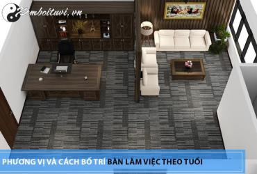 Hướng Bàn Làm Việc Cho Người Sinh Năm 1952: Tối Ưu Năng Lượng Theo Phong Thủy