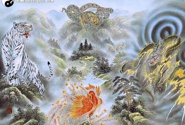 Huyền Vũ Cúi Đầu, Chu Tước Bay Lượn: Nghệ Thuật Bố Trí Tứ Linh Trong Phong Thủy