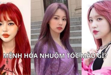 Mệnh Hỏa Nhuộm Tóc Màu Gì Để Thu Hút Vận May Và Tài Lộc?