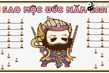 Giải hạn sao Mộc Đức năm 2021