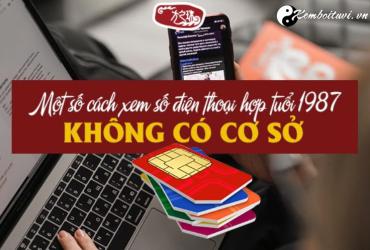 Sinh năm 1987 hợp với số điện thoại nào