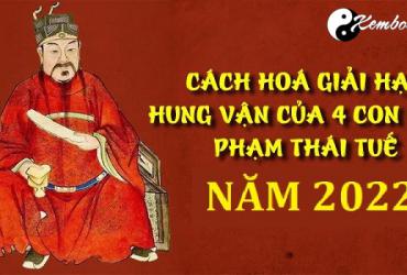 Thái Tuế 2022 Và Cách Hóa Giải Thái Tuế TỐT NHẤT