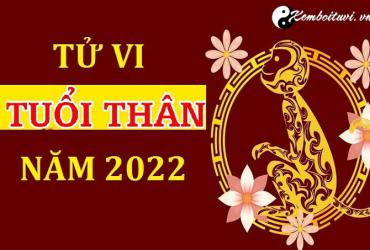 Tử vi tuổi Thân năm Nhâm Dần 2022