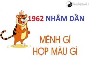 Năm 1962 là năm con gì? Sinh năm 1962 là mệnh gì? Tuổi gì?