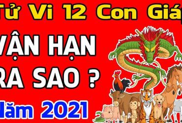 Điểm Danh May Mắn 12 Con Giáp Năm 2021