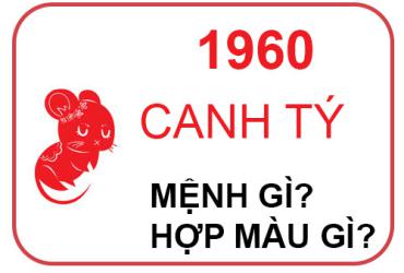 Năm 1960 là năm con gì? Sinh năm 1960 là mệnh gì? Tuổi gì ?