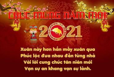 Tổng Hợp Những Câu Chúc Tết Tân Sửu 2021 Hay, Độc Đáo Và Ý Nghĩa Nhất