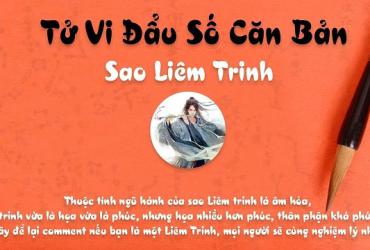 Luận bàn về Sao Liêm Trinh trong số 14 chính tinh