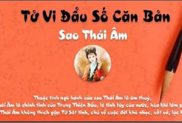 Luận bàn về Sao Thái Âm trong số 14 chính tinh