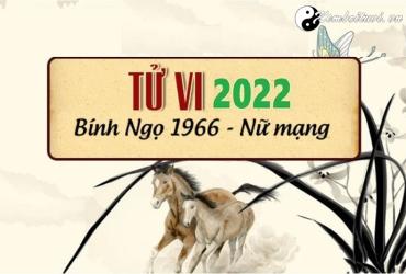 Xem tử vi tuổi Bính Ngọ năm 2022 nữ mạng 1966