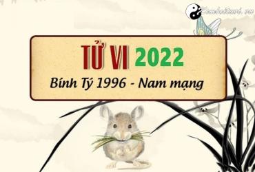 Xem tử vi tuổi Bính Tý năm 2022 nam mạng 1996