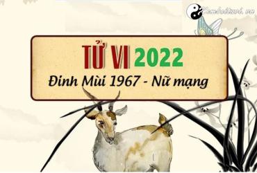Xem tử vi tuổi Đinh Mùi năm 2022 nữ mạng 1967