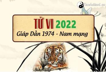 Xem tử vi tuổi Giáp Dần năm 2022 nam mạng 1974