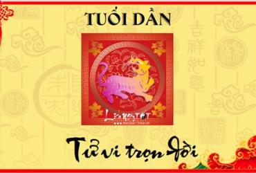 Xem Tử Vi Trọn Đời Người Tuổi Dần