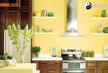 Xem phong thủy phòng bếp - nhà bếp cho người mệnh Kim phát lộc