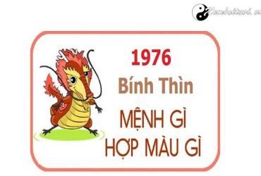 Sinh năm 1976 mệnh gì? Phân tích đầy đủ về người tuổi Bính Thìn