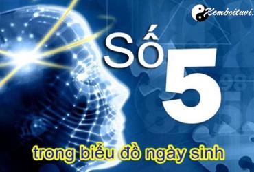 Bí Ẩn Số 5: Hé Lộ Cá Tính Và Vận Mệnh Qua Biểu Đồ Ngày Sinh