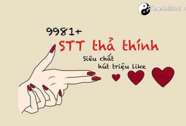 STT thả thính dễ thương