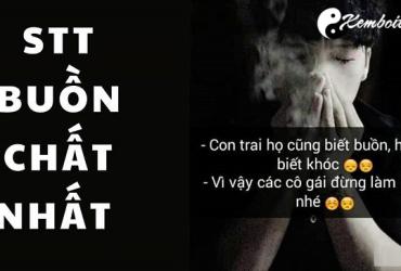 STT Tus buồn ngắn HAY NHẤT