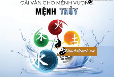 Cải vận cho Bát tự vượng Thủy thế nào?