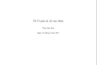 Sách “Tử Vi Đẩu Số Giản Dị” Hé Lộ Bí Quyết Giải Mã Lá Số – Ai Cũng Có Thể Tự Xem Vận Mệnh!