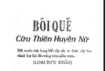 Khám Phá Bí Ẩn Bói Quẻ Cửu Thiên Huyền Nữ – Cuốn Sách Gỡ Rối Vận Mệnh Bạn Không Thể Bỏ Qua!